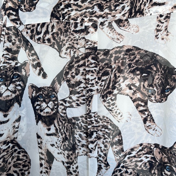 H&M Conscious Collection Sheer Cat Maxi Duster / Shirtdress - Picture 6 of 10